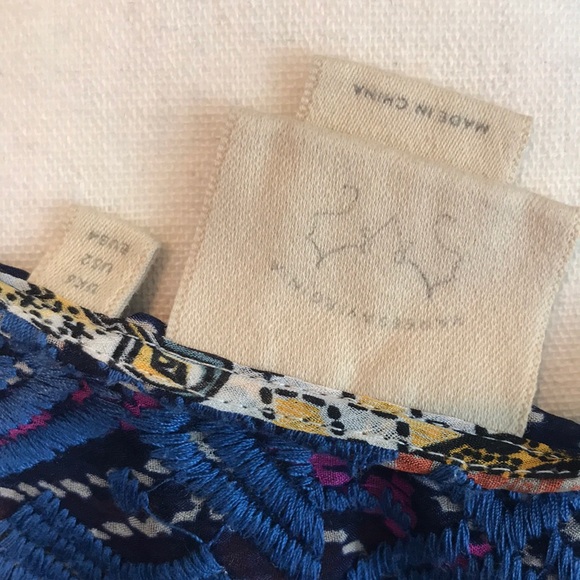 Anthropologie VanessaVirginia Embroidered Blouse - Picture 7 of 8